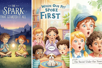 children book illustration and children book illustration