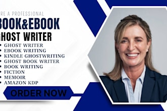 ghostwriting christian ebook devotional kindle book writer novel memoir