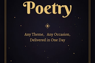 write a personalised poem for you