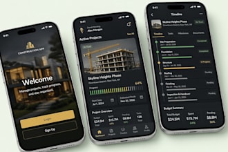 build a construction management and workflow app for real estate and contractors