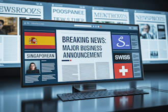 write and distribute your press release to spain singapore and switzerland site