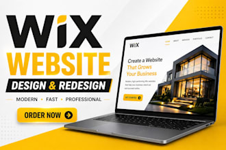 wix website redesign wix website design wix business website wix development seo