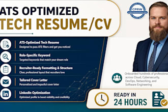 write a ats optimized tech resume for faang roles