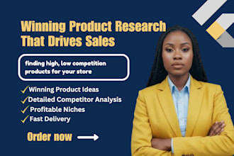find trending and winning product research