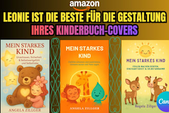ein magisches kinderbuch cover mit herz und fantasie entwerfen