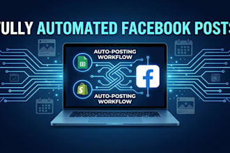 build an ai facebook auto posting system using make com and gpt4o