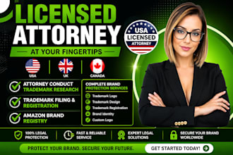 create custom trademark design brand identity custom logo or uspto filing brand