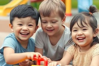 create fun and engaging kids jingle song for learning and branding