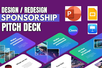design sponsorship pitch deck sponsorship slides sponsorship proposal pitch deck