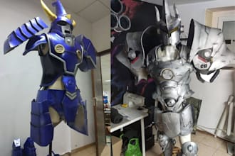 do custom eva foam cosplay armor cosplay creation costume evafoam pattern design