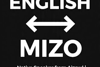 translate english to mizo and mizo to english human