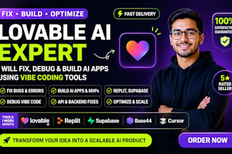 fix lovable ai bugs, vibe coding, replit, supabase app
