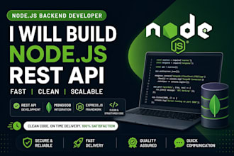 build nodejs rest API with express and mongodb