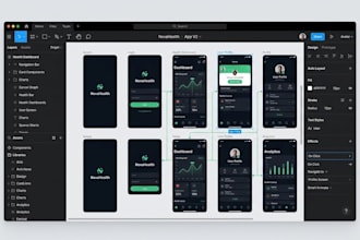redesign UI UX in figma professionally
