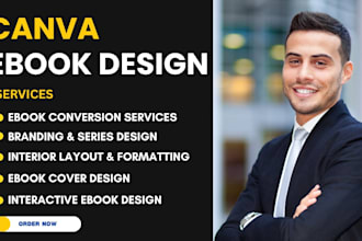 create a stunning ebook design, lead magnet and PDF layout