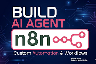 build ai workflow automation, n8n ai agents, API integrations and business auto