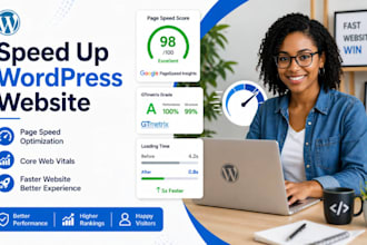 speed up your wordpress website and improve page speed