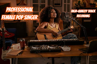 record pop vocals as a female singer