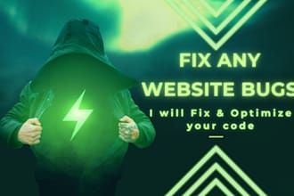 fix HTML CSS tailwind laravel and nextjs bugs professionally