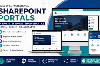 agency website sharepoint portals, employee portals extranet and intranets web
