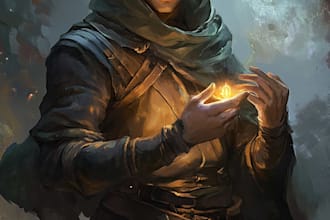 create concept fantasy illustrations