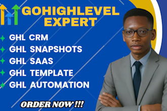build gohighlevel saas, ghl snapshot, CRM and templates to automate and scale
