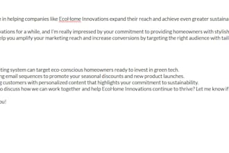 professional email writing sales, outreach, newsletters