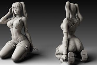 do 3d modeling sculpting and stl file editing