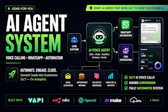 build ai agent, vapi ai, ai cold calling agent, ai voice agent, whatsapp chatbot