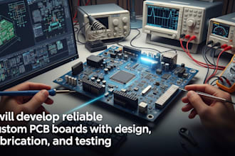 develop reliable custom pcb boards with design, fabrication, and testing