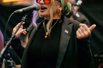 record female vocal as a female spanish singer, songwriter, female vocalist