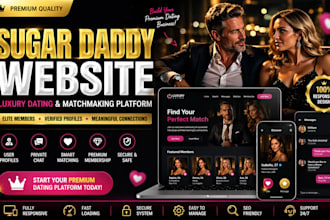 design luxury dating website matchmaking website with membership