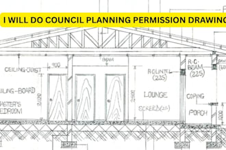 do council planning permission drawings, draw uk planning permission