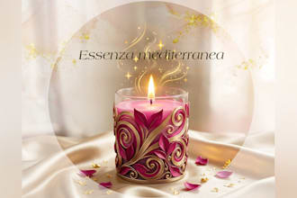 design a luxury candle, perfume, or home decor logo