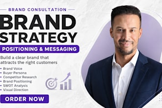 create a complete brand strategy, positioning, and messaging for your business