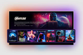 build branded iptv app for android, ios, firestick, smartv tv with admin panel