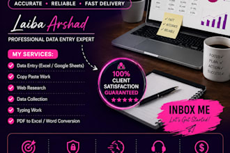 do fast and accurate urdu english typing and data entry