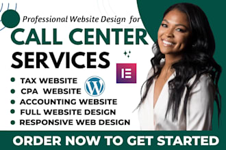 build call center website call agency website cold call virtual assistance site