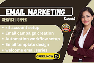 setup convertkit email campaign convertkit automation kit email marketing