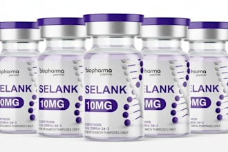 peptide label design peptide logo design peptide 3d mockup product label design