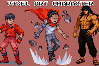 do pixel art logo pixep art character pixel background icon pixel animation