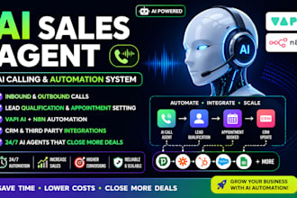 build ai sales agents with vapi, n8n automation for inbound, outbound calls