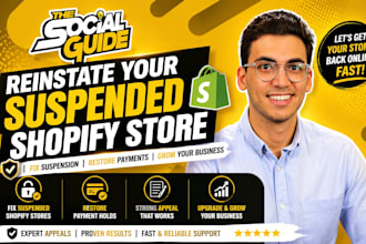 shopify store reinstatement, restore payment hold with strong appeal and SEO