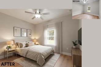 do real estate virtual staging and home digital staging services