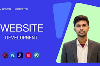 create web page design wordpress website development