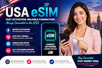 provide reliable USA esim with instant activation and full customer support