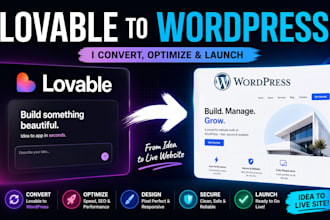lovable to wordpress lovable ai lovable webside lovable dev ai
