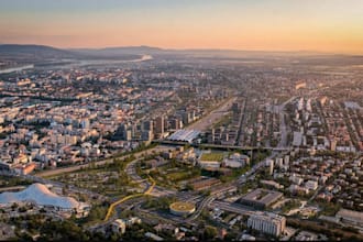 design 3d smart city masterplan urban large scale planning real estate rendering