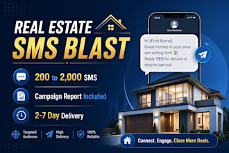 do real estate SMS marketing and bulk SMS blast for investors