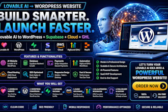 fix convert lovable ai website to wordpress supabase cloud lovable ai to ios ghl